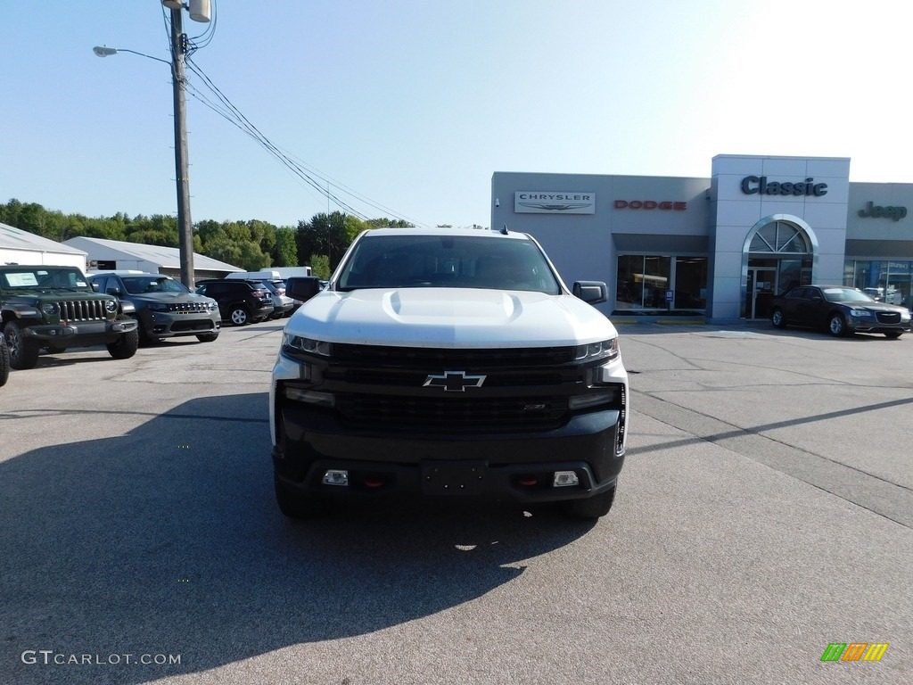 2019 Silverado 1500 LT Z71 Trail Boss Crew Cab 4WD - Summit White / Jet Black photo #3