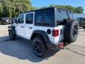 2021 Bright White Jeep Wrangler Unlimited Willys 4x4  photo #9