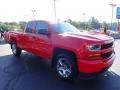 2017 Red Hot Chevrolet Silverado 1500 Custom Double Cab 4x4  photo #10