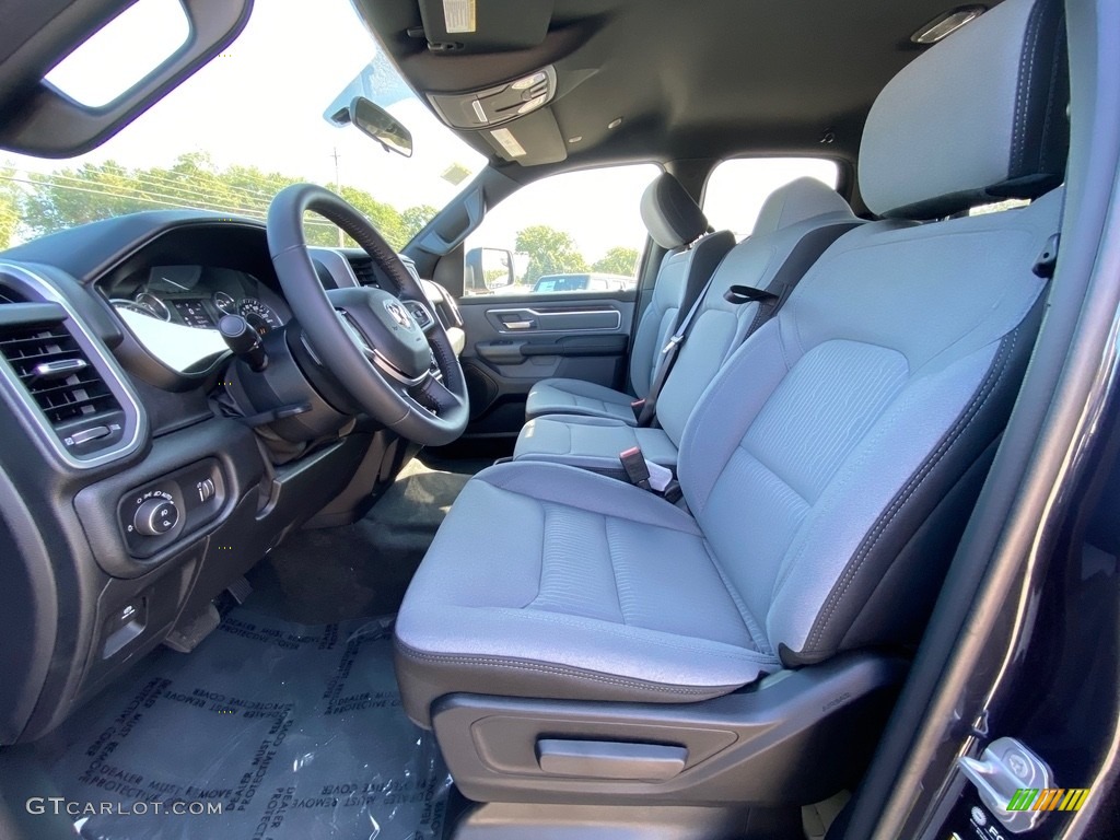 Diesel Gray/Black Interior 2021 Ram 1500 Big Horn Quad Cab 4x4 Photo #139606206