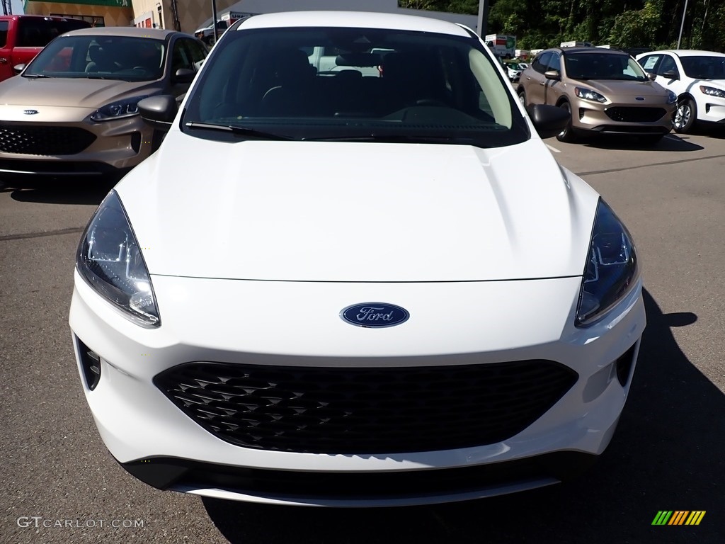 2020 Escape S 4WD - Oxford White / Dark Earth Gray photo #4