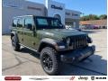 Sarge Green - Wrangler Unlimited Willys 4x4 Photo No. 1
