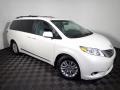 Blizzard White Pearl - Sienna XLE Photo No. 2