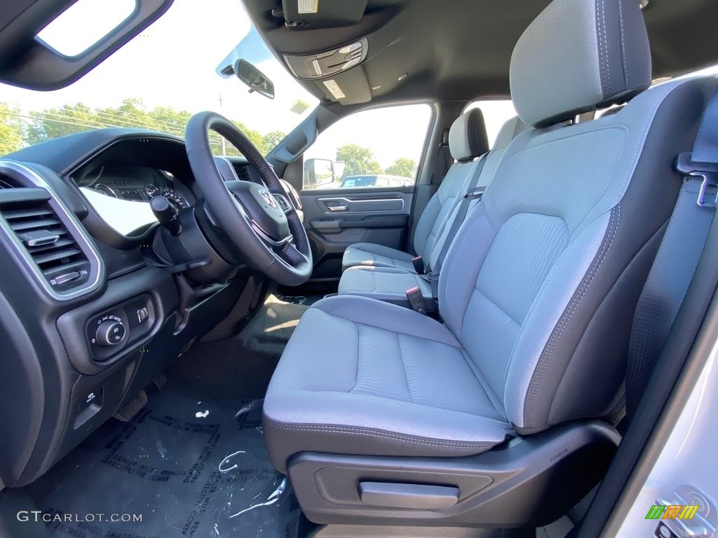 Diesel Gray/Black Interior 2021 Ram 1500 Big Horn Quad Cab 4x4 Photo #139606795