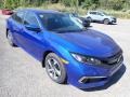 Aegean Blue Metallic - Civic LX Sedan Photo No. 6
