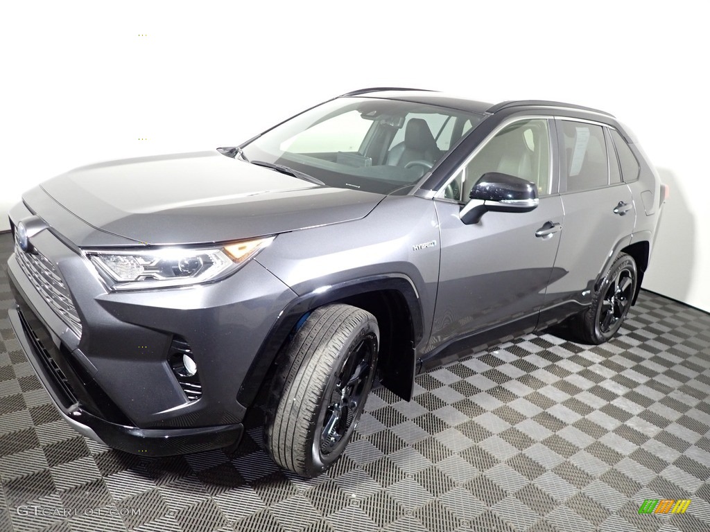 2019 RAV4 XSE AWD Hybrid - Magnetic Gray Metallic / Black photo #7