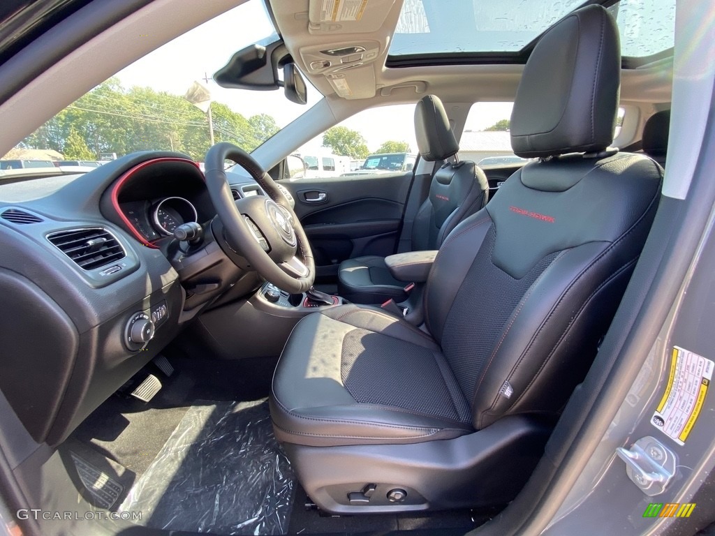 2021 Jeep Compass Trailhawk 4x4 Front Seat Photo #139607610