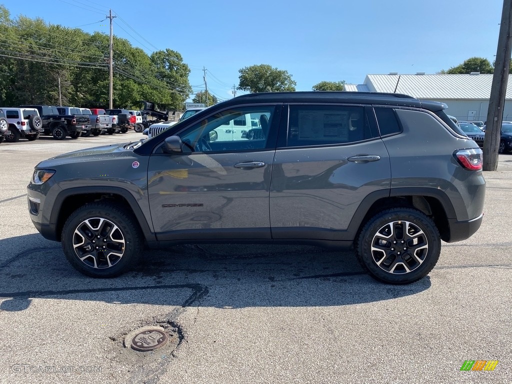 Sting Gray 2021 Jeep Compass Trailhawk 4x4 Exterior Photo 139607796