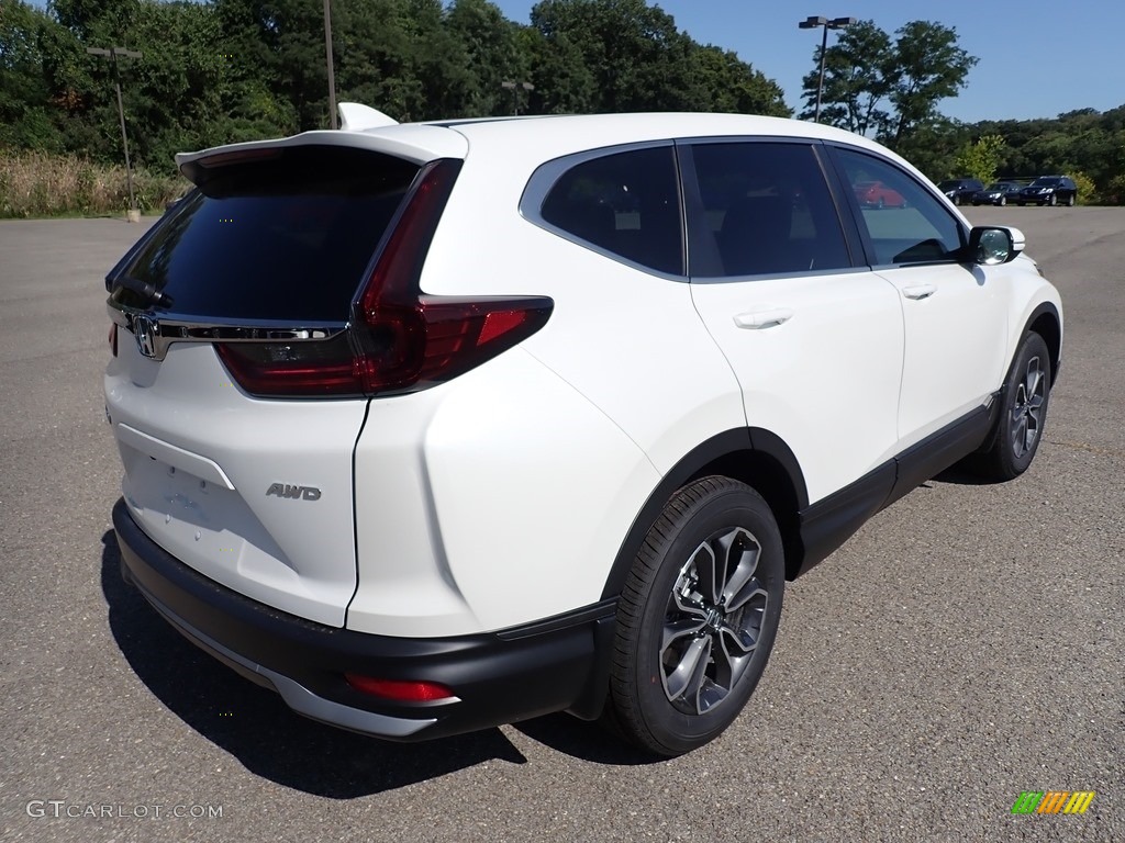 2020 CR-V EX AWD - Platinum White Pearl / Black photo #5