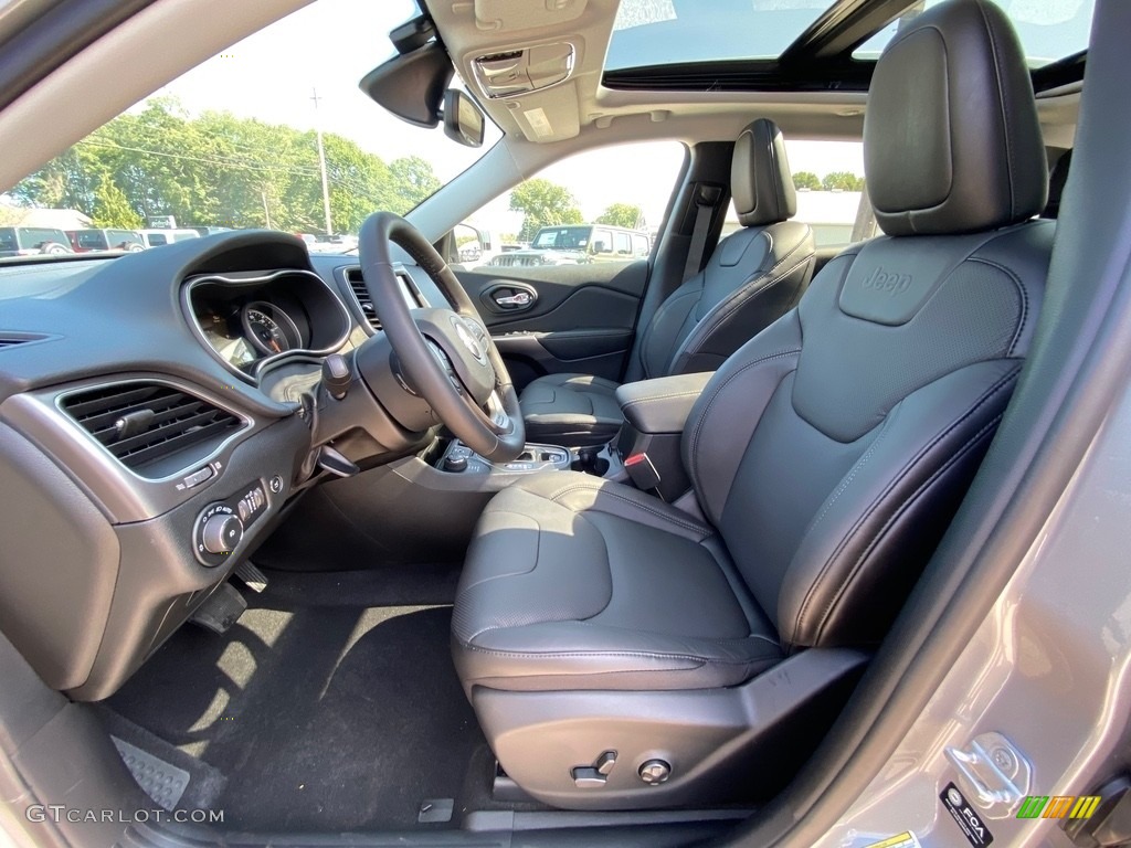 2021 Jeep Cherokee Latitude Lux 4x4 Front Seat Photo #139608435
