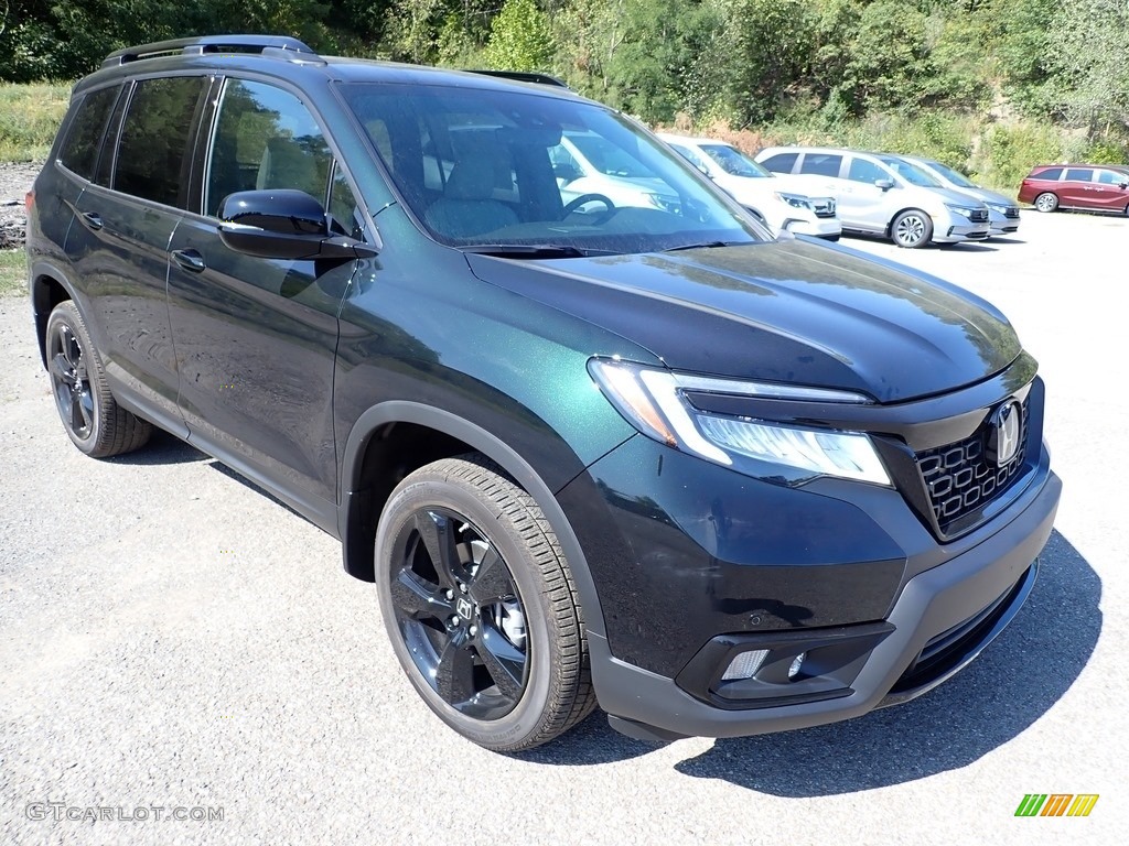 2020 Passport Elite AWD - Black Forest Pearl / Gray photo #5