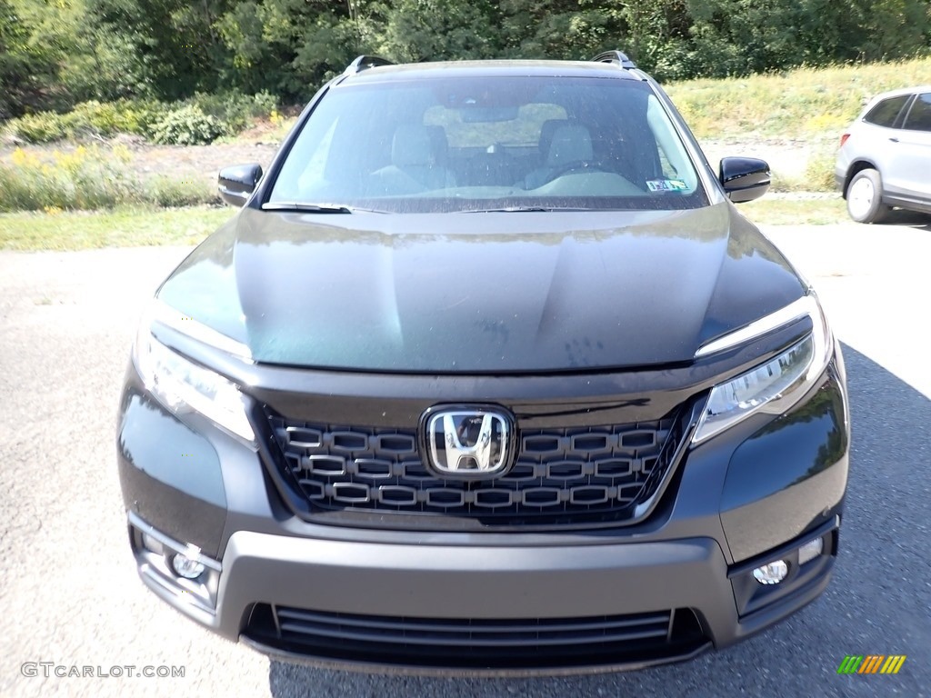 2020 Passport Elite AWD - Black Forest Pearl / Gray photo #6