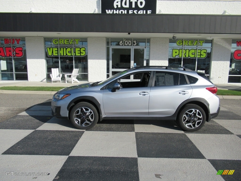 2019 Crosstrek 2.0i Limited - Ice Silver Metallic / Black photo #1
