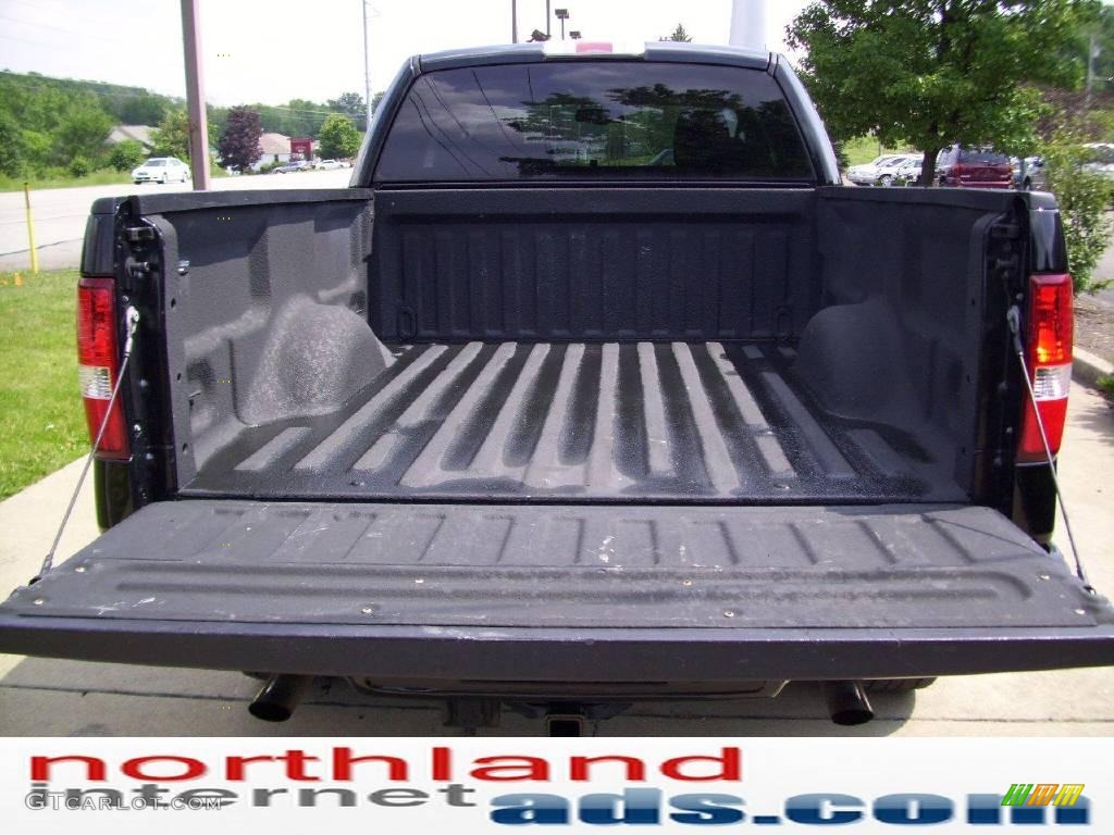 2005 F150 FX4 SuperCab 4x4 - Black / Black photo #13