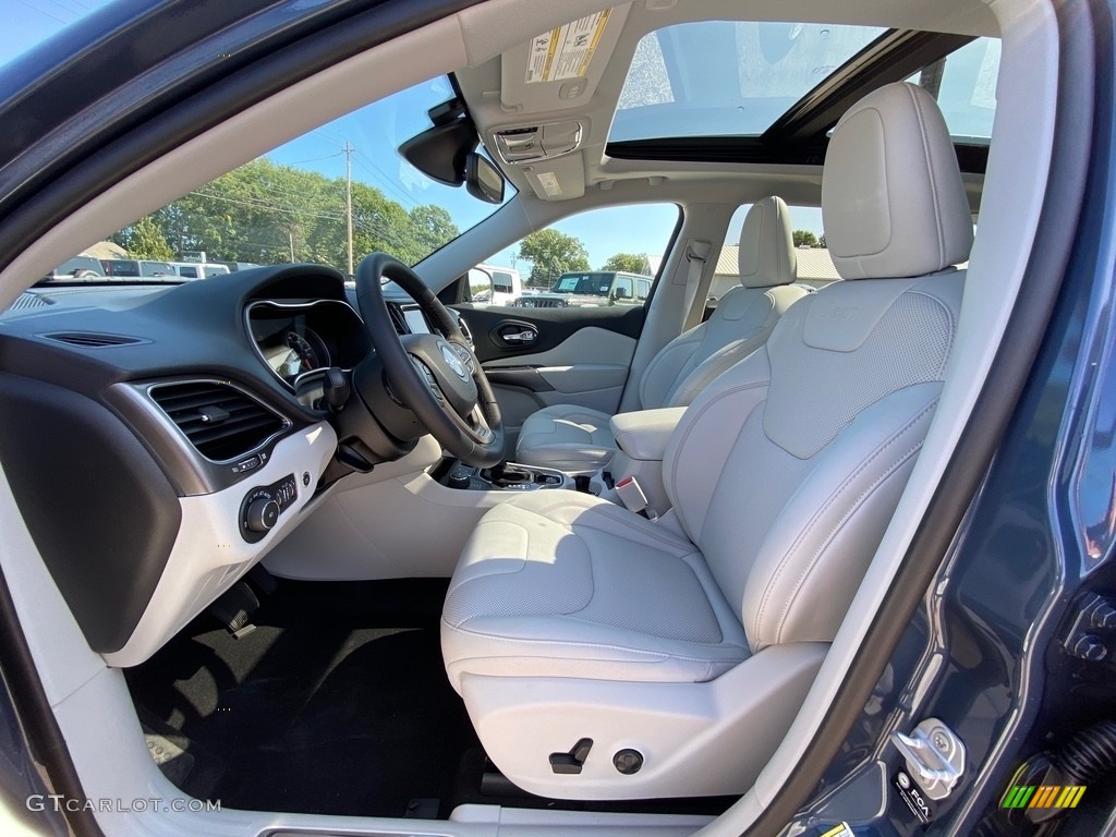 Ski Gray/Black Interior 2021 Jeep Cherokee Limited 4x4 Photo #139610163