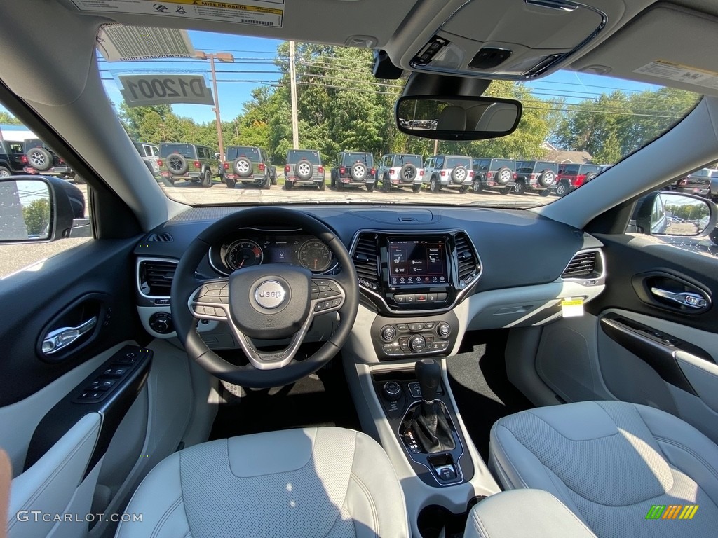 Ski Gray/Black Interior 2021 Jeep Cherokee Limited 4x4 Photo #139610217