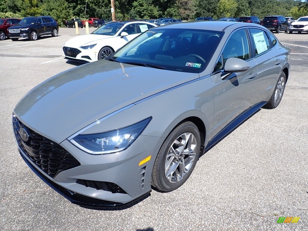 Hampton Gray 2021 Hyundai Sonata SEL Exterior Photo #139610433