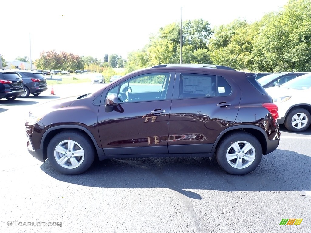 2021 Trax LT - Black Cherry Metallic / Jet Black photo #3