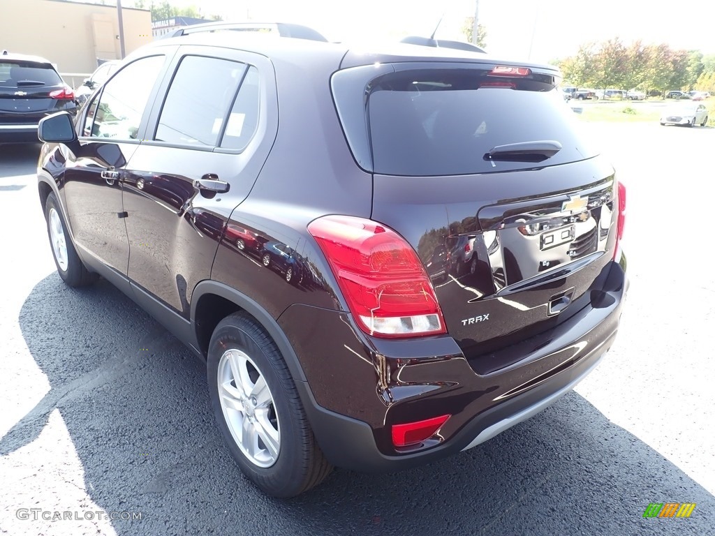 2021 Trax LT - Black Cherry Metallic / Jet Black photo #4