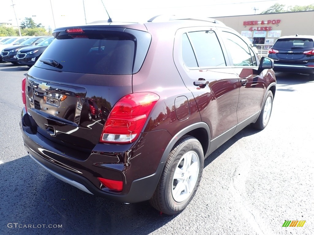 2021 Trax LT - Black Cherry Metallic / Jet Black photo #6