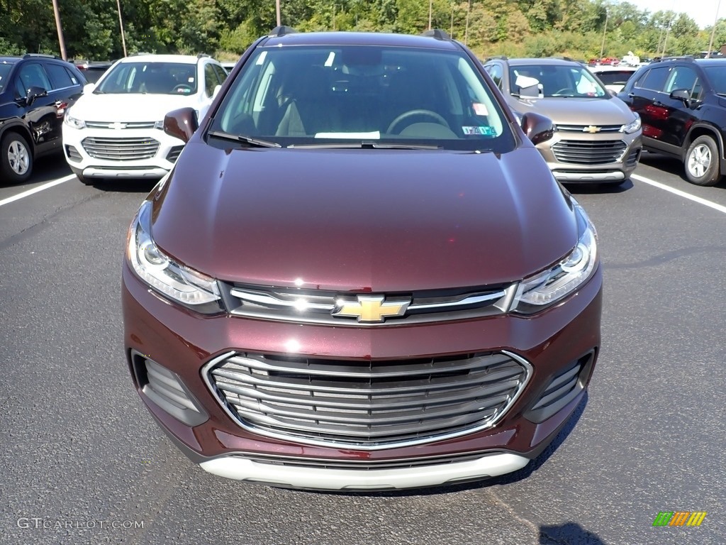 2021 Trax LT - Black Cherry Metallic / Jet Black photo #9