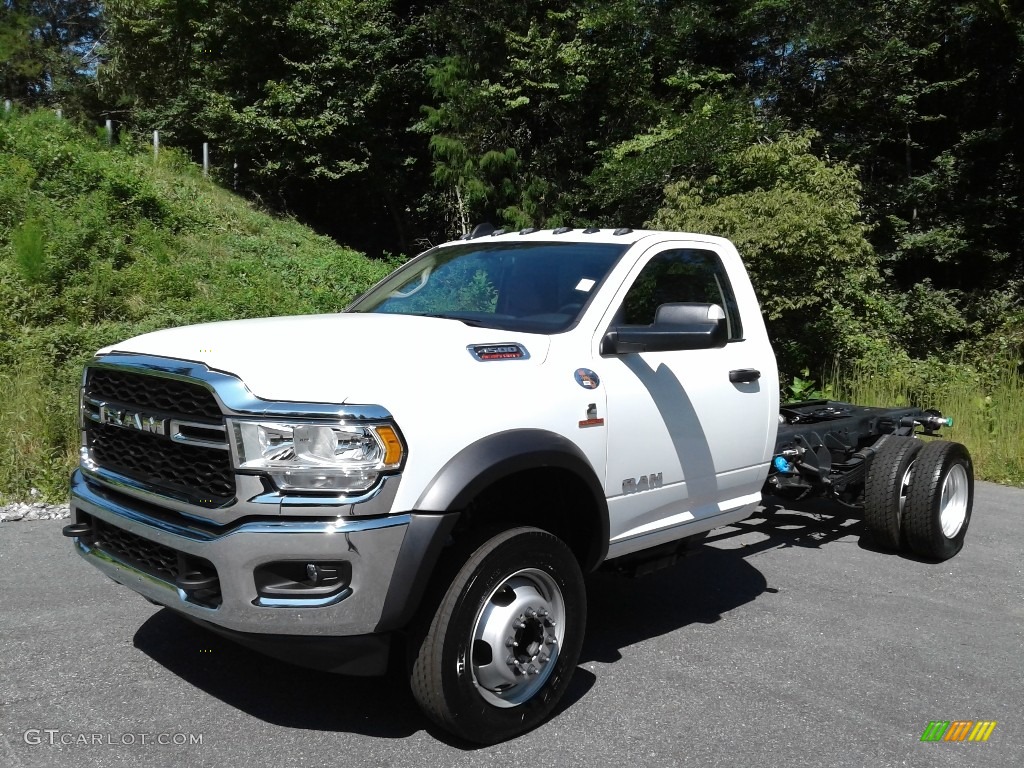 Bright White 2020 Ram 4500 Tradesman Regular Cab 4x4 Chassis Exterior Photo #139612139