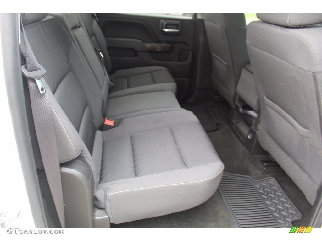 Jet Black Interior 2016 GMC Sierra 3500HD SLE Crew Cab 4x4 Photo #139612951