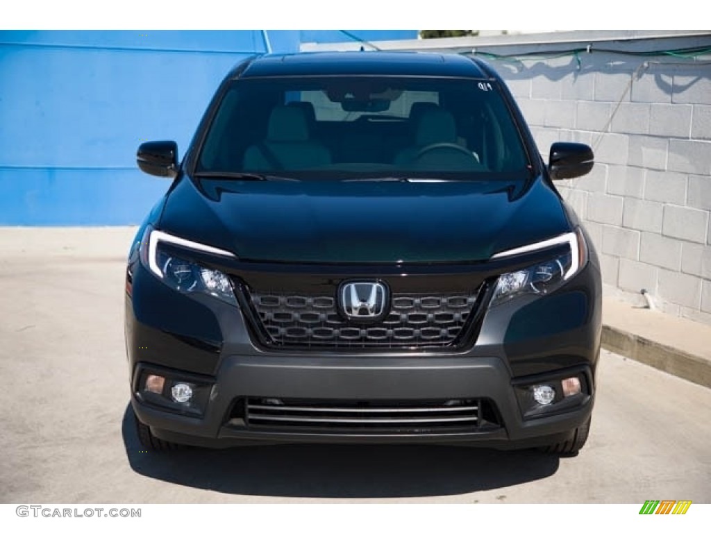 2020 Passport EX-L - Black Forest Pearl / Gray photo #3