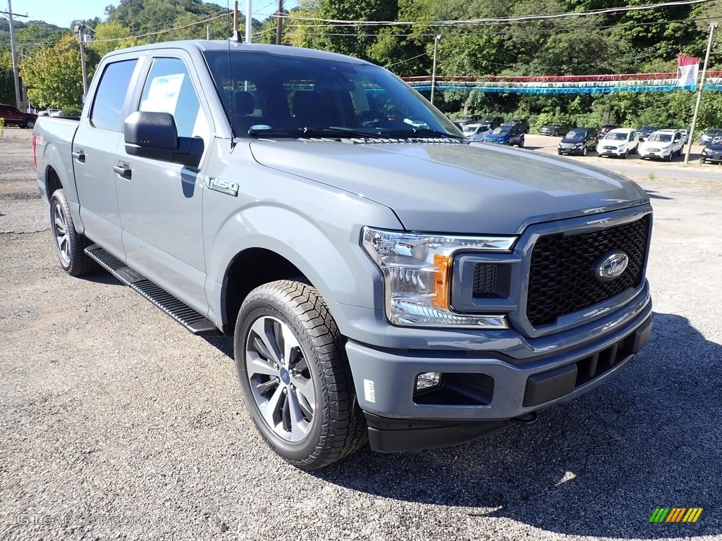 Abyss Gray 2020 Ford F150 STX SuperCrew 4x4 Exterior Photo #139614658