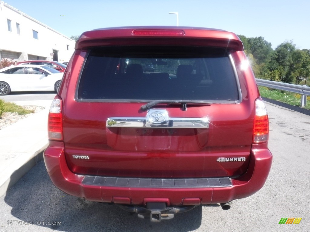 2008 4Runner SR5 4x4 - Salsa Red Pearl / Stone Gray photo #12