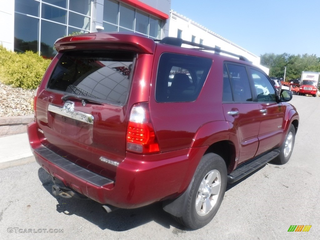 2008 4Runner SR5 4x4 - Salsa Red Pearl / Stone Gray photo #13