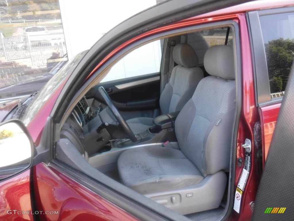 2008 4Runner SR5 4x4 - Salsa Red Pearl / Stone Gray photo #17