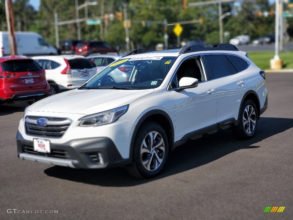 2020 Outback 2.5i Limited - Crystal White Pearl / Slate Black photo #11