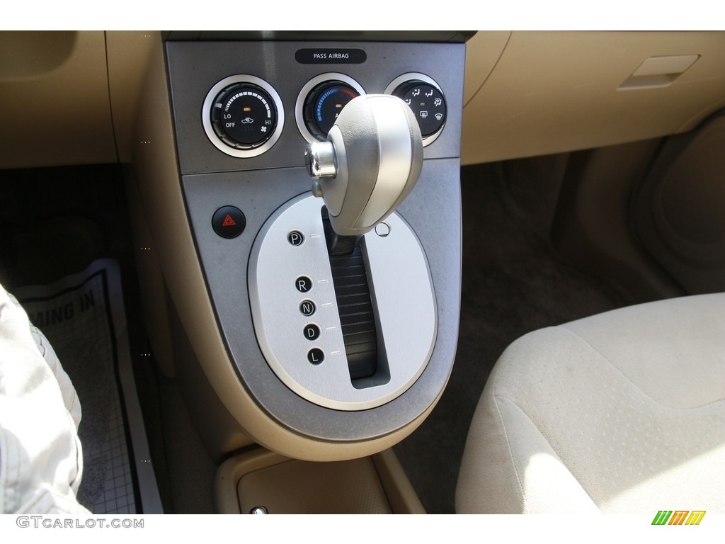 2009 Sentra 2.0 S - Fresh Powder White / Beige photo #19
