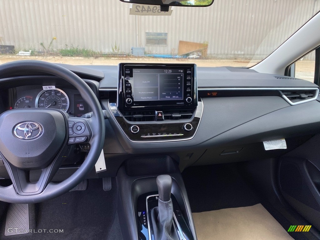 2021 Toyota Corolla LE Black Dashboard Photo #139617340