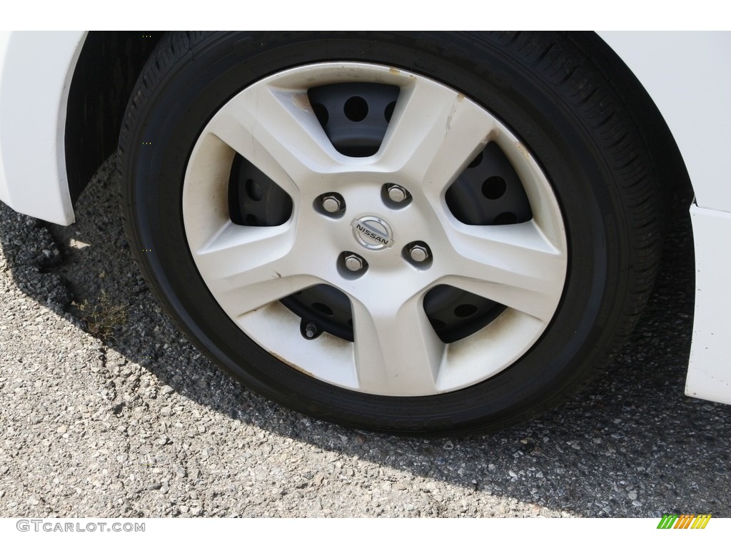 2009 Sentra 2.0 S - Fresh Powder White / Beige photo #23