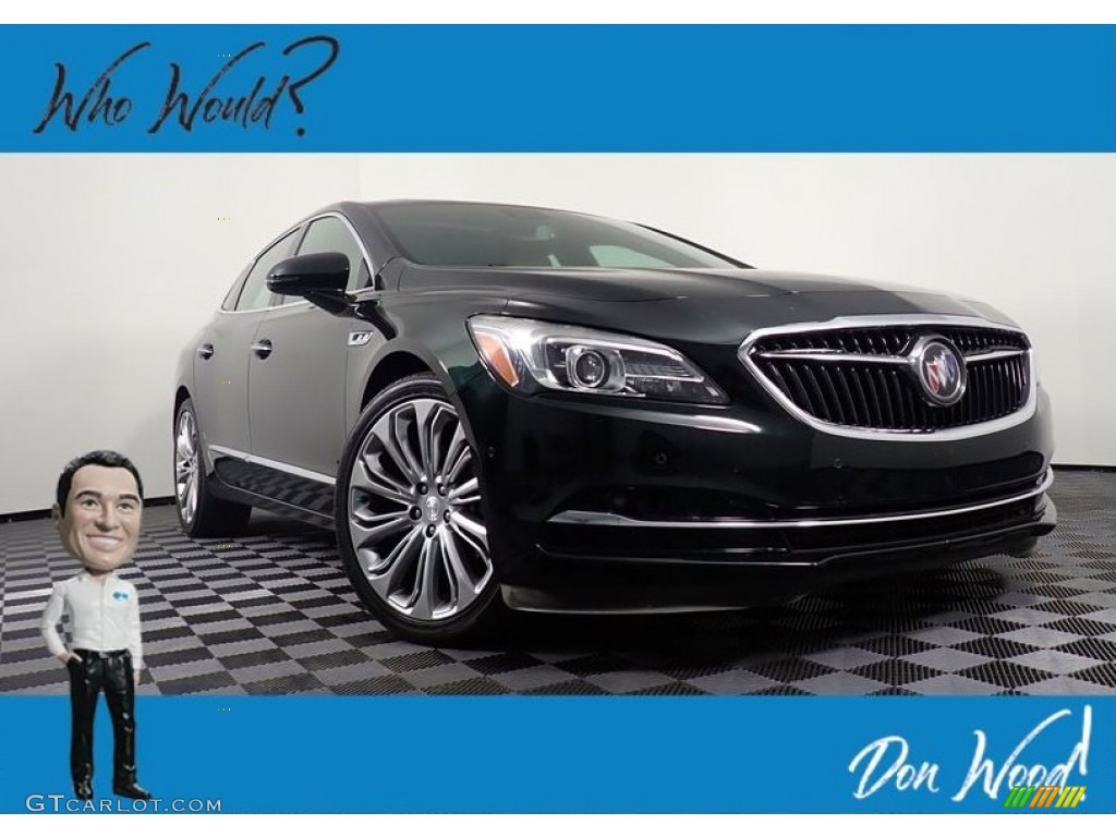 2017 LaCrosse Premium - Dark Forest Green Metallic / Brandy photo #1