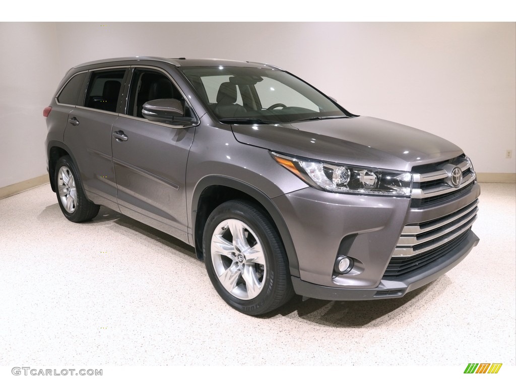 Predawn Gray Mica 2017 Toyota Highlander Limited AWD Exterior Photo #139619532