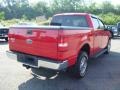 2005 Bright Red Ford F150 XLT SuperCrew 4x4  photo #3
