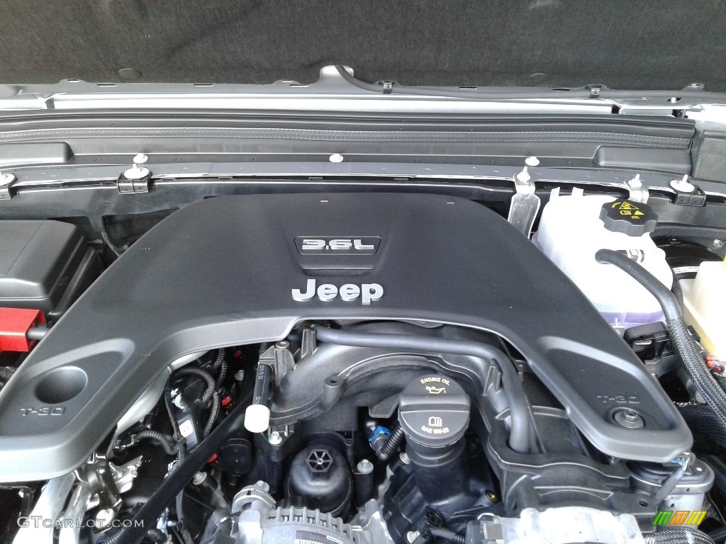 2021 Jeep Gladiator Overland 4x4 3.6 Liter DOHC 24-Valve VVT V6 Engine Photo #139620229