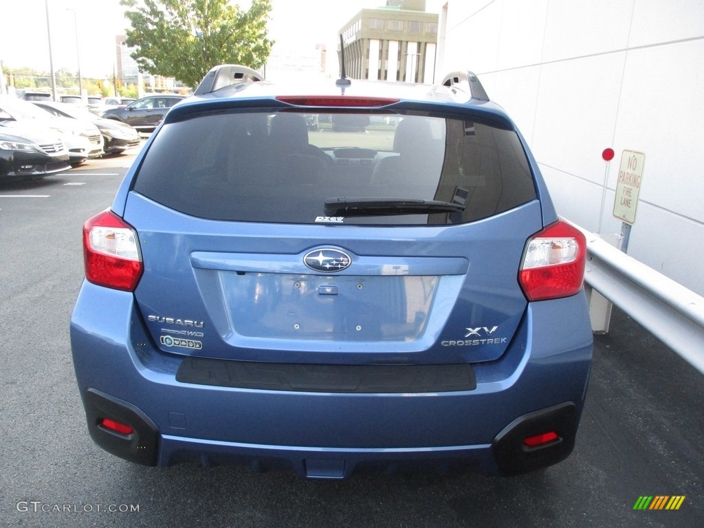 2014 XV Crosstrek 2.0i Limited - Quartz Blue Pearl / Ivory photo #5