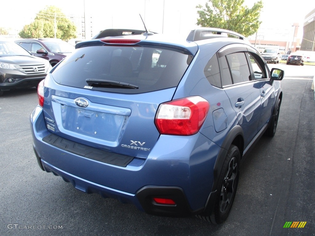 2014 XV Crosstrek 2.0i Limited - Quartz Blue Pearl / Ivory photo #6