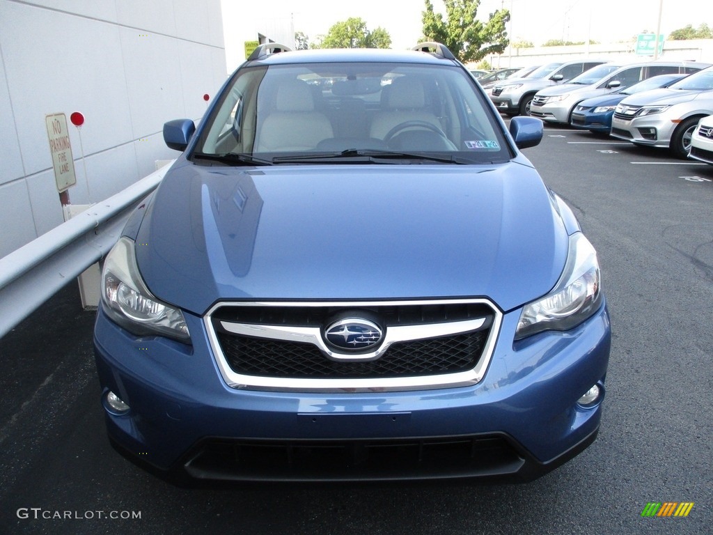 2014 XV Crosstrek 2.0i Limited - Quartz Blue Pearl / Ivory photo #9