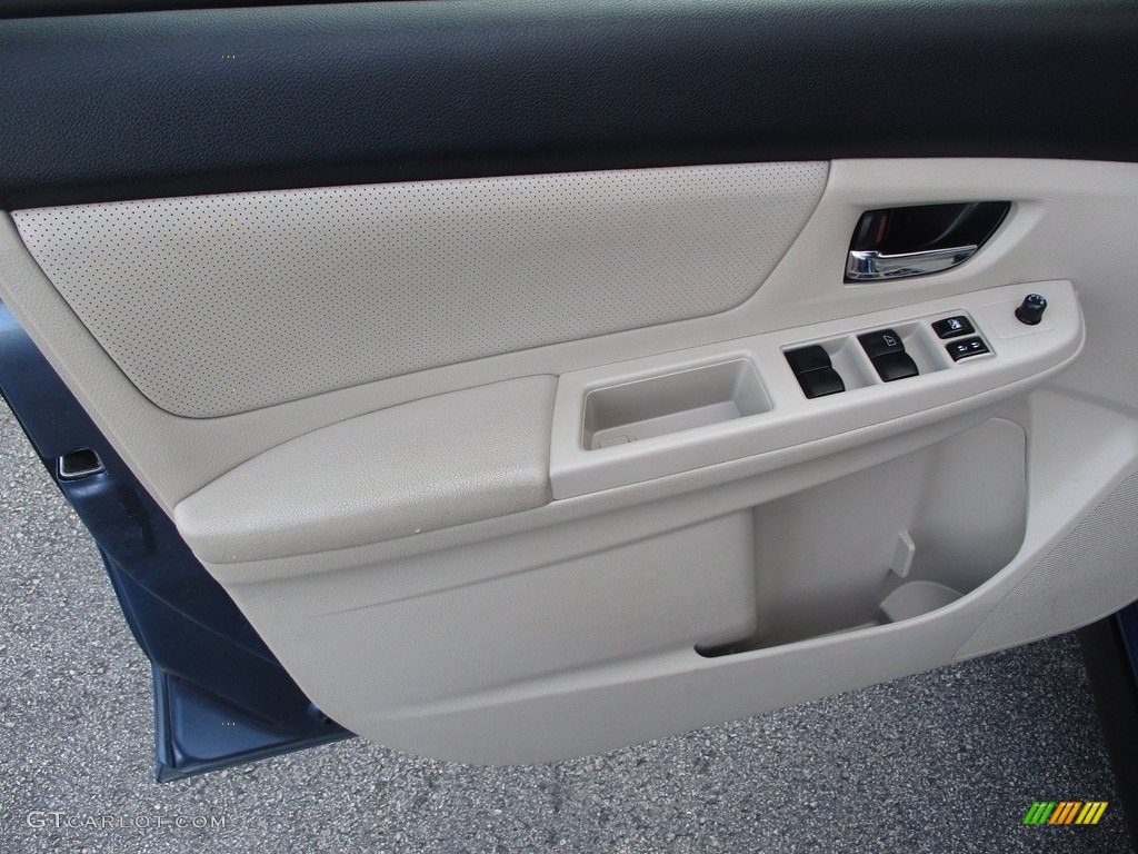 2014 XV Crosstrek 2.0i Limited - Quartz Blue Pearl / Ivory photo #11
