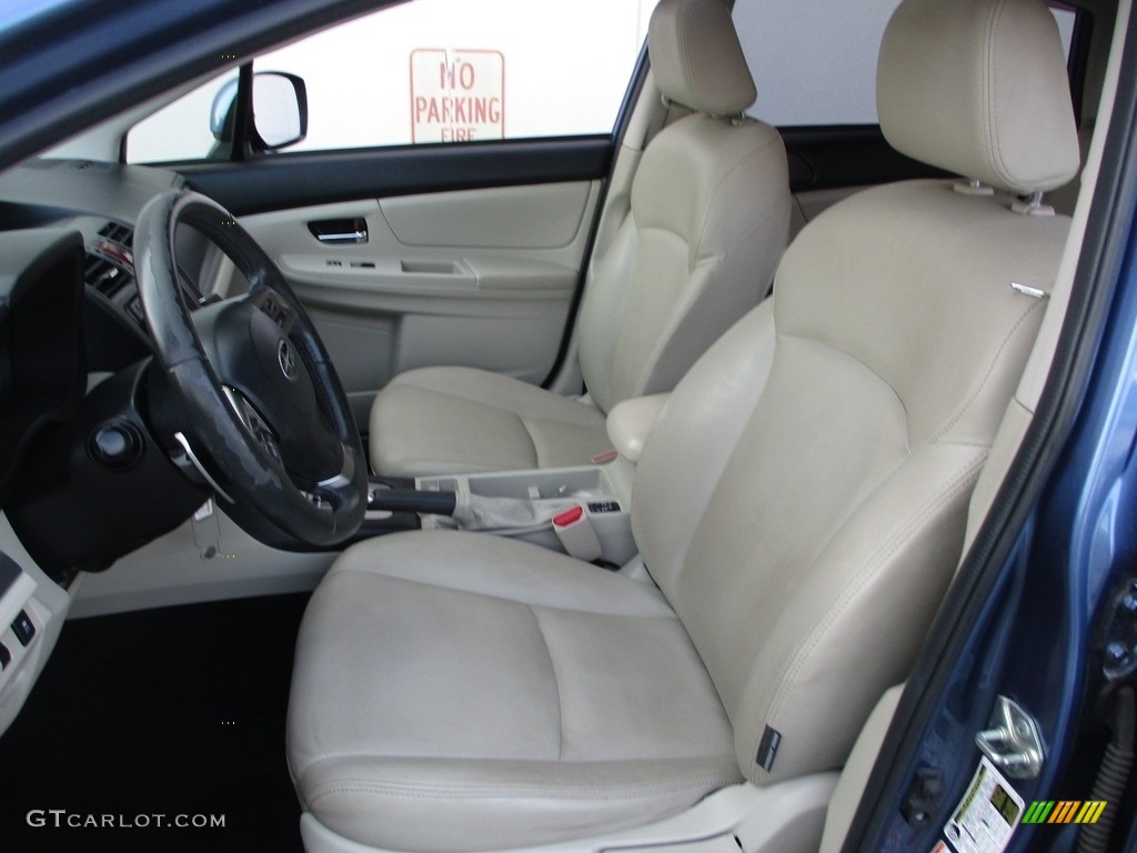 2014 XV Crosstrek 2.0i Limited - Quartz Blue Pearl / Ivory photo #13