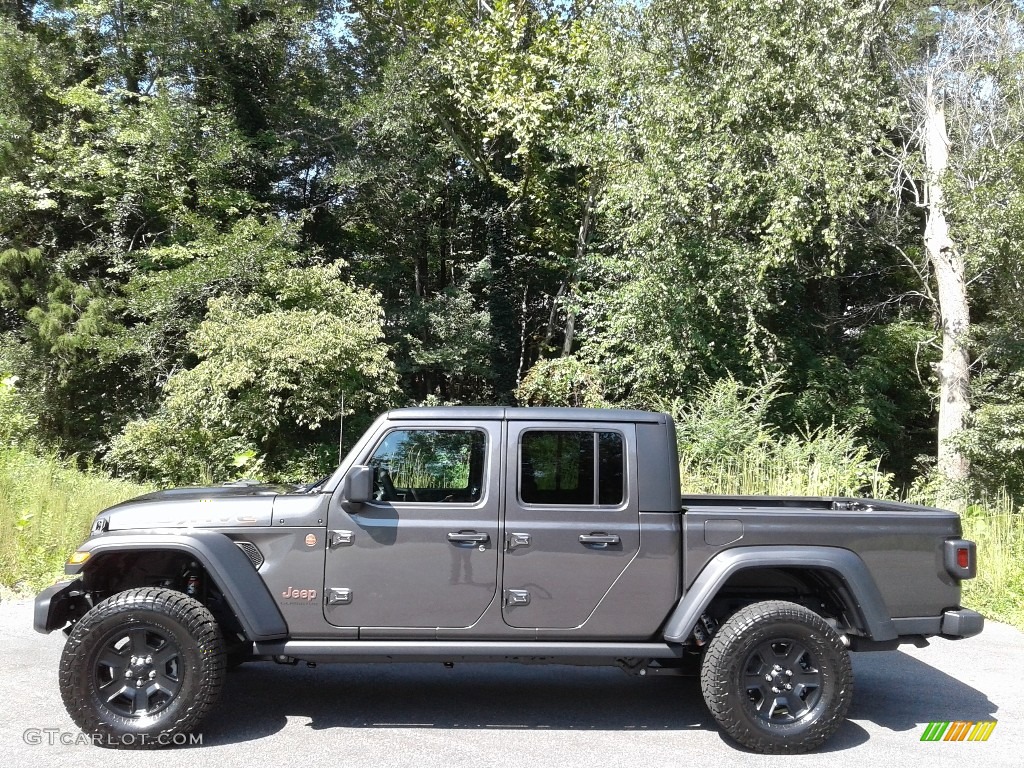 2021 Gladiator Mojave 4x4 - Granite Crystal Metallic / Black photo #1