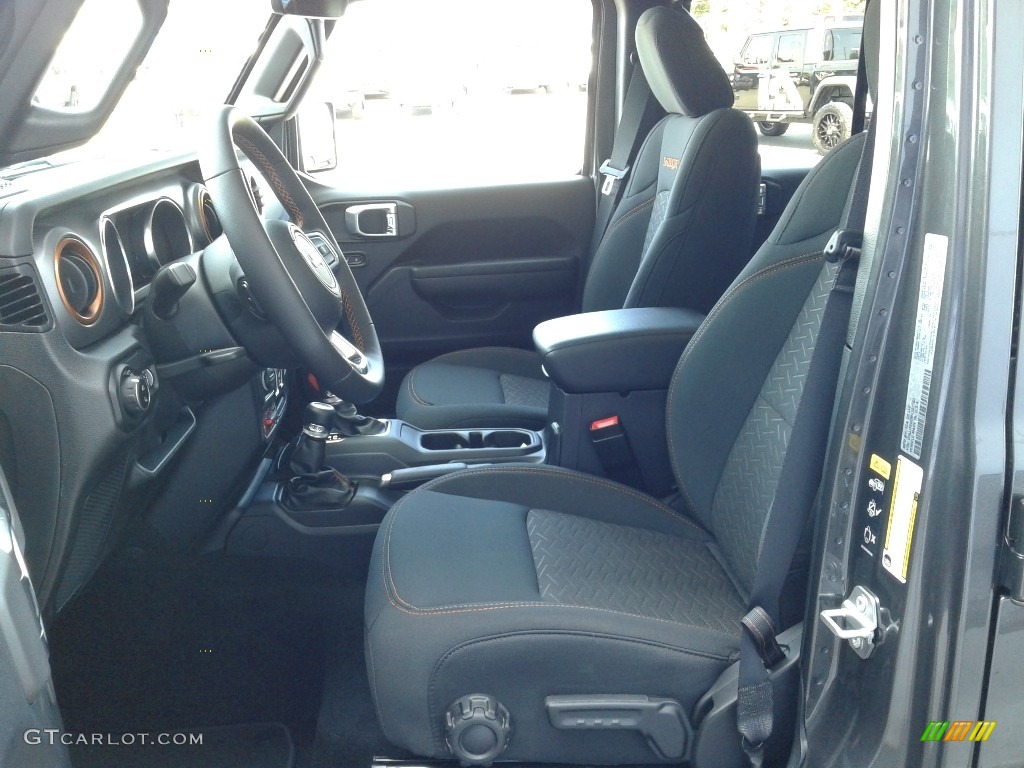 2021 Jeep Gladiator Mojave 4x4 Front Seat Photo #139621852