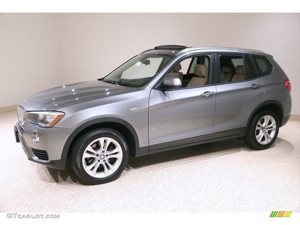 2016 X3 xDrive35i - Space Grey Metallic / Oyster photo #3
