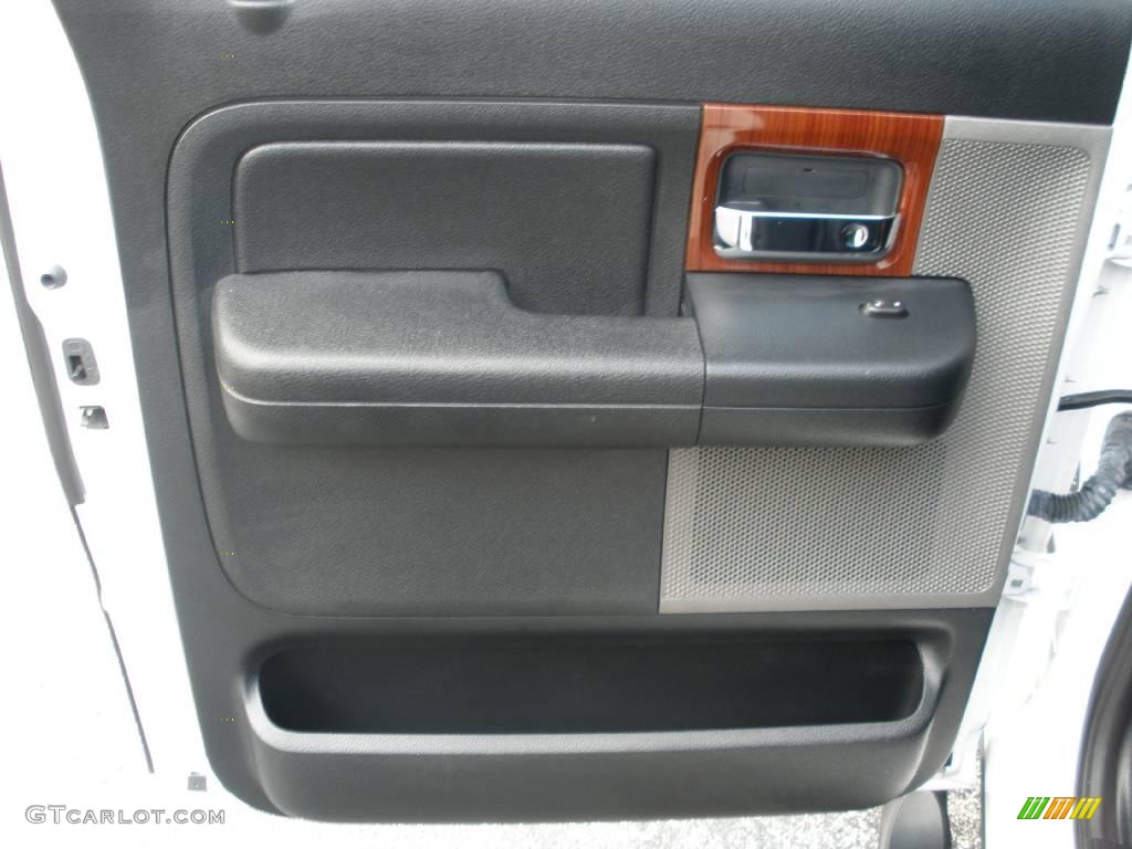 2006 F150 Lariat SuperCrew 4x4 - Oxford White / Black photo #14