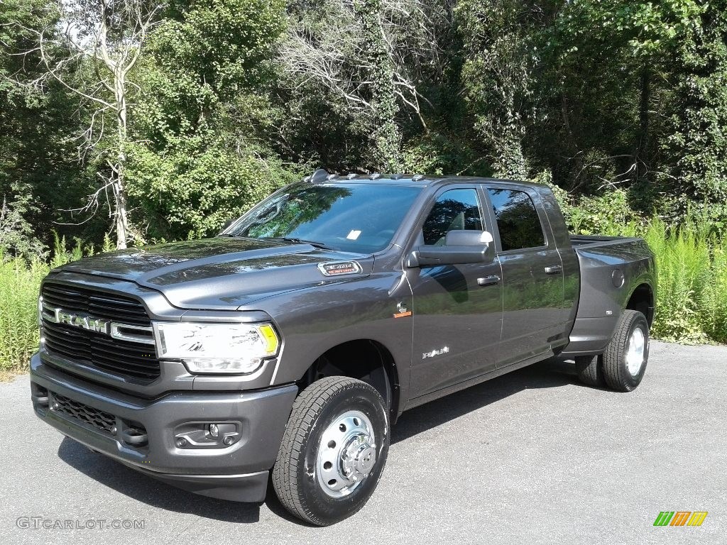 2020 3500 Big Horn Mega Cab 4x4 - Granite Crystal Metallic / Black photo #2